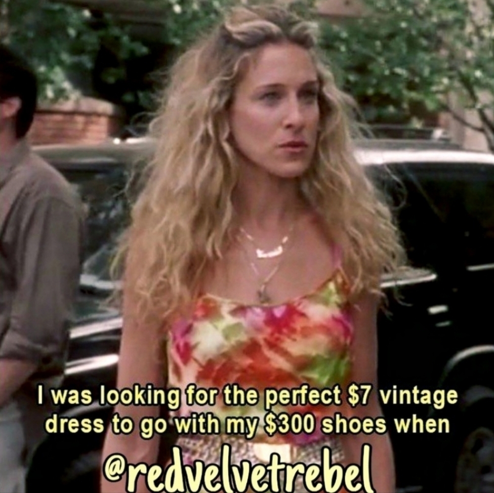 The Perfect $7 Vintage Dress